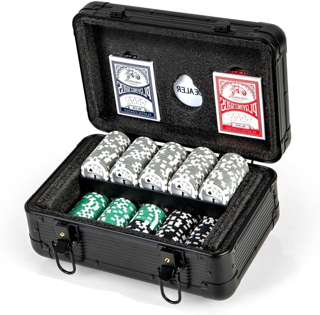 600枚】ポーカー チップ セット 収納ケース付き 600枚】ポーカー